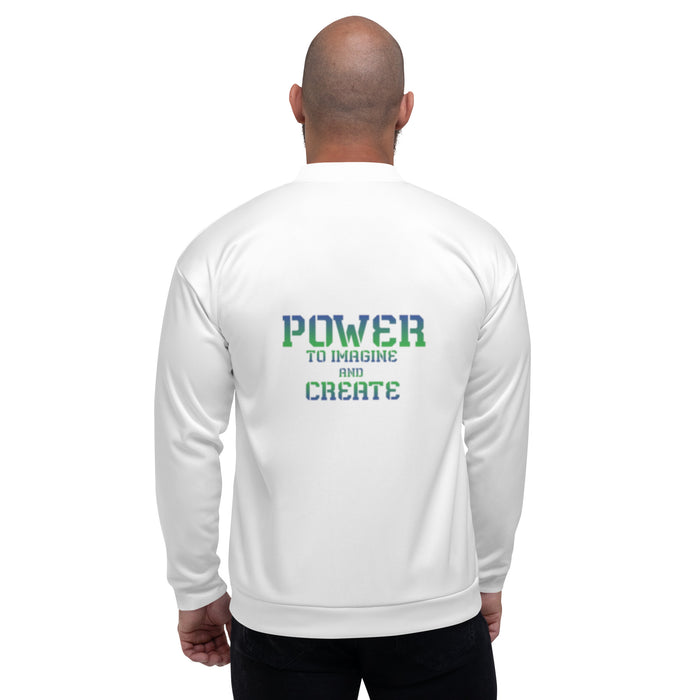 Power to Create - Unisex Bomber Jacket