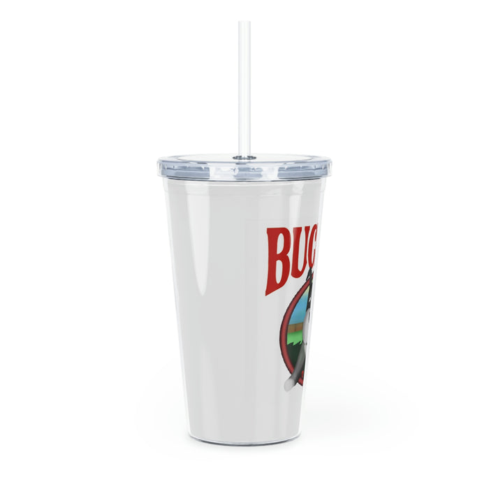 Buckley Plastic Tumbler with Straw