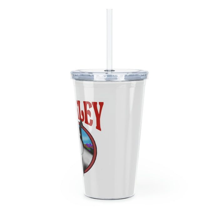 Buckley Plastic Tumbler with Straw