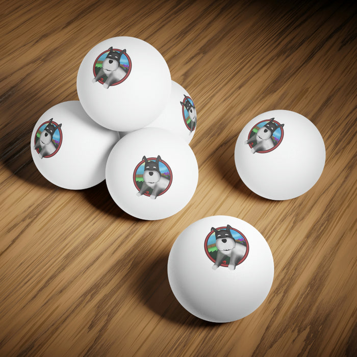 Buckley Ping Pong Balls, 6 pcs