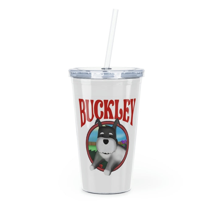 Buckley Plastic Tumbler with Straw