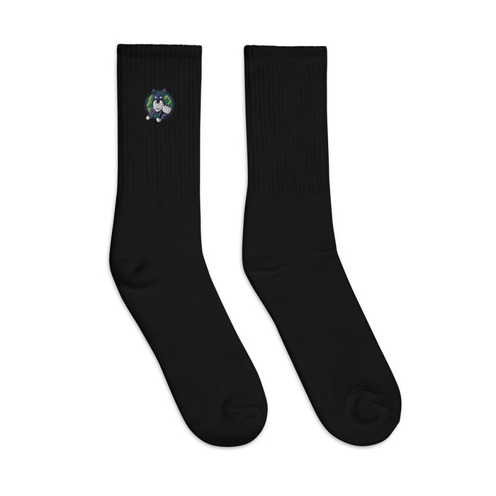 Buckley Embroidered socks