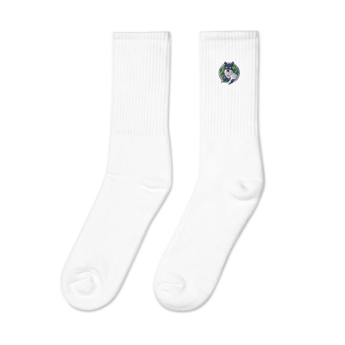 Buckley Embroidered socks